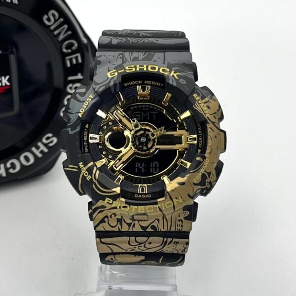 Relógio Masculino G-Shock japão preto dourado prova dagua